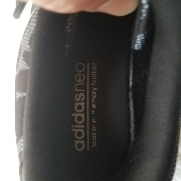 Adidas Black neocloud memory foam support sneakers - Picture 5 of 6